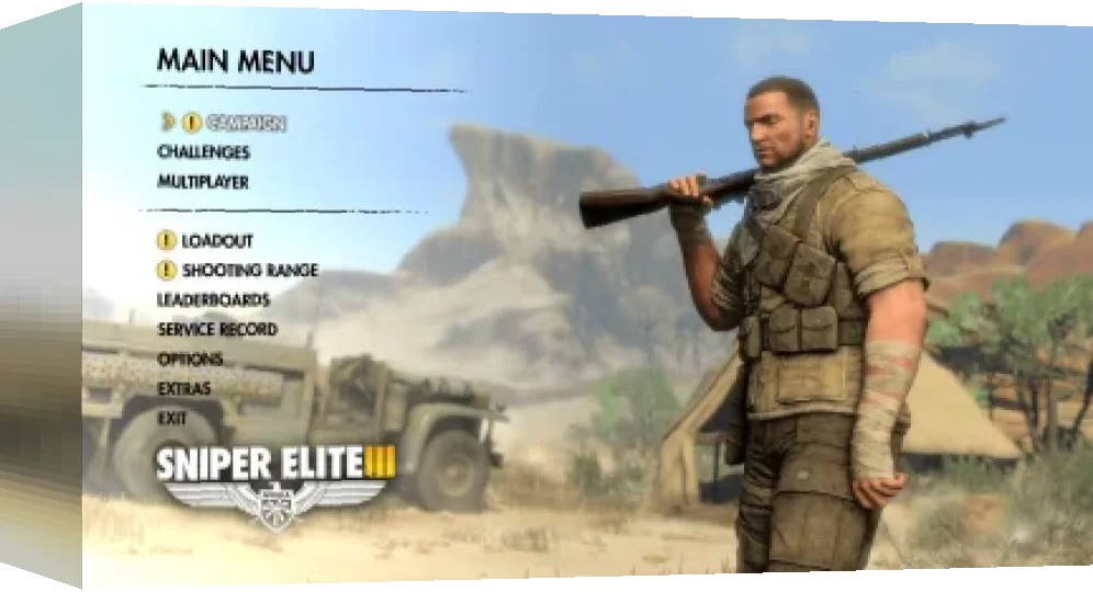 Sniper Elite III — box-3D (EU)