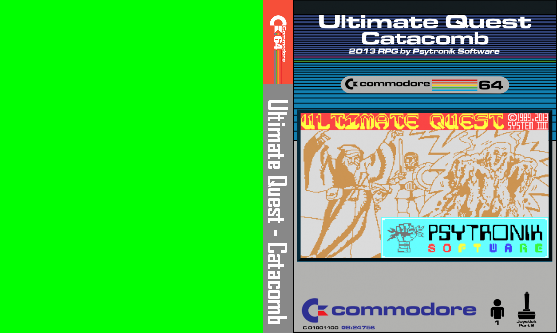 Ultimate Quest : Catacomb — box-texture (CUS)