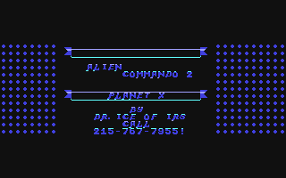 Alien Commando II : Planet X — sstitle (WOR)