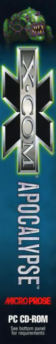 X-COM - Apocalypse — box-2D-side (US)