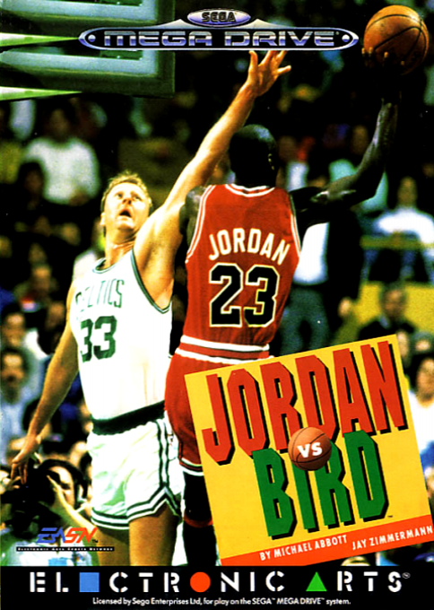 Jordan Vs Bird - One On One — box-2D (EU)