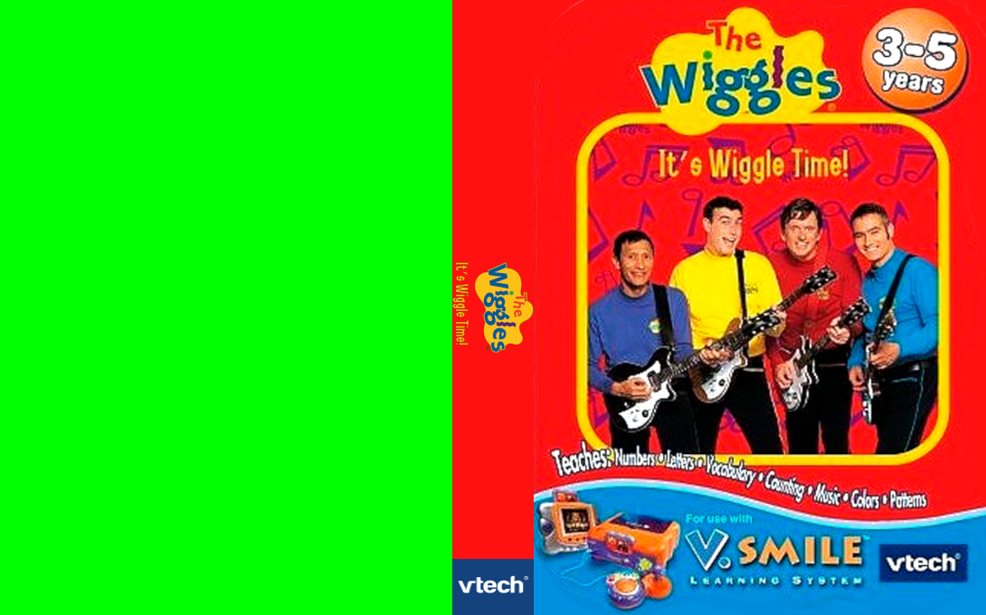 The Wiggles - It's Wiggle Time! — box-texture (US)