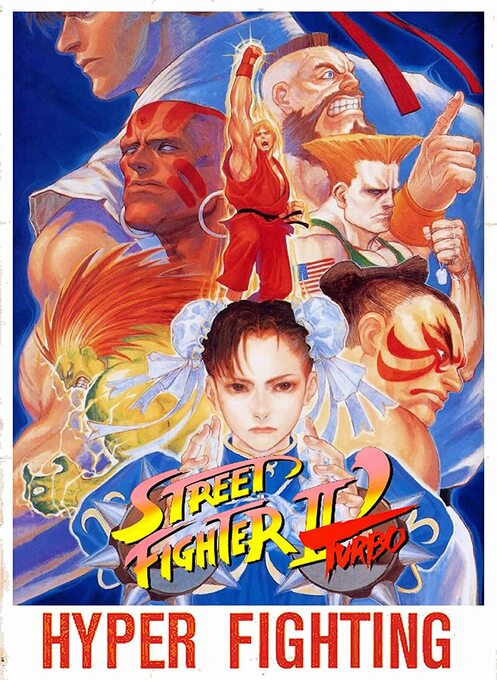 Street Fighter II' : Hyper Fighting box art