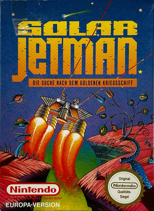 Solar Jetman - Hunt for the Golden Warpship — box-2D (DE)