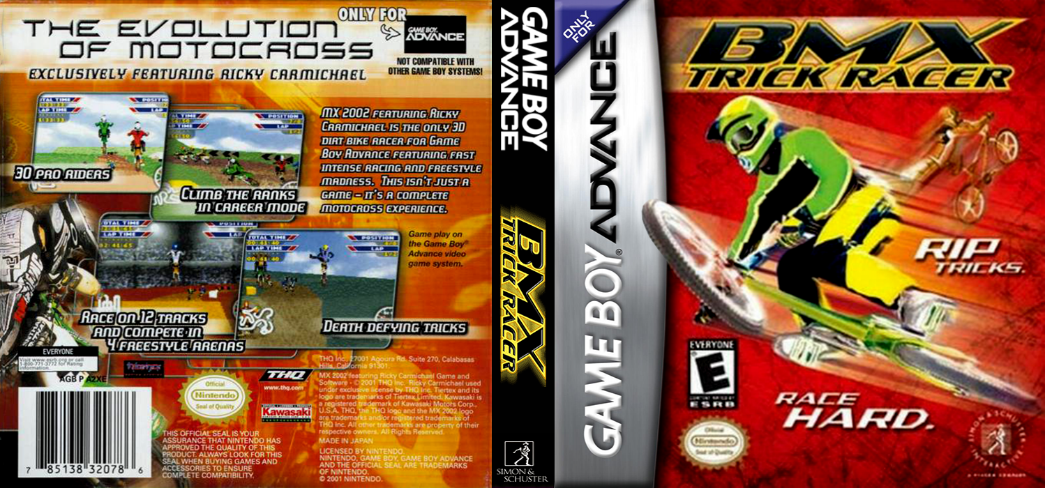 BMX Trick Racer — box-texture (EU)