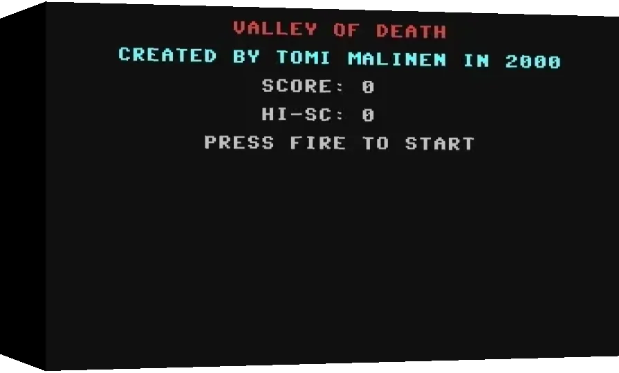 Valley of Death — box-3D (WOR)