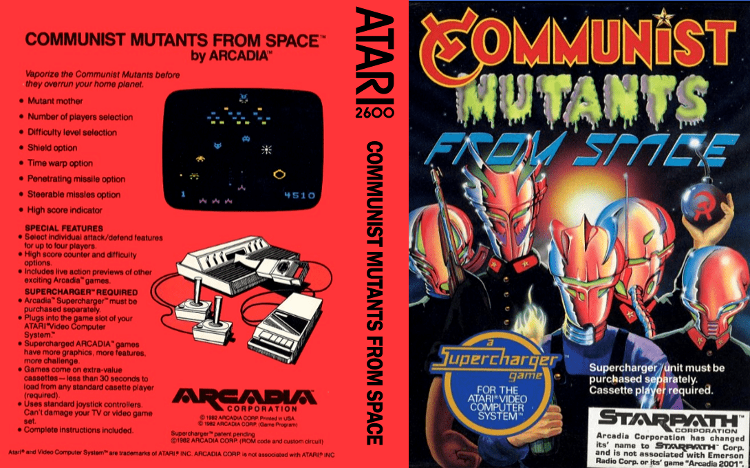 Communist Mutants From Space — box-texture (US)
