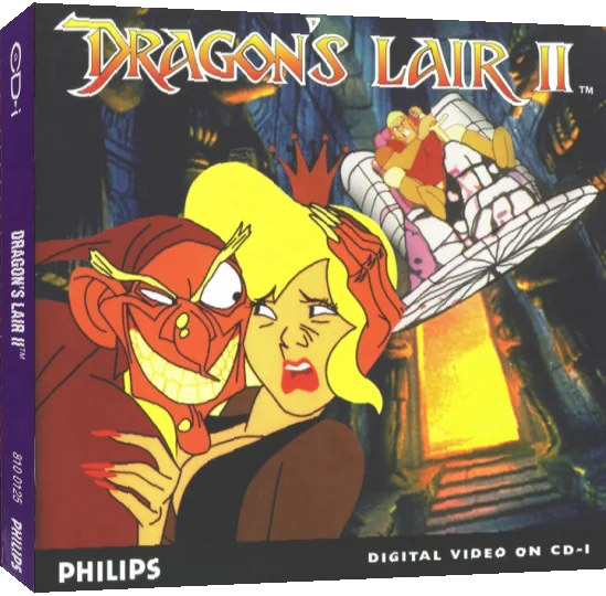 Dragon's Lair 2 - The Time Warp — box-3D (WOR)