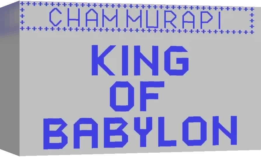 Chammurapi : King of Babylon — box-3D (WOR)