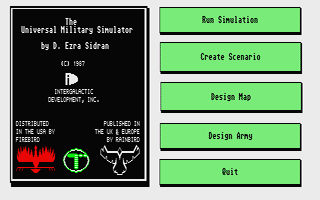 UMS - The Universal Military Simulator — sstitle (WOR)