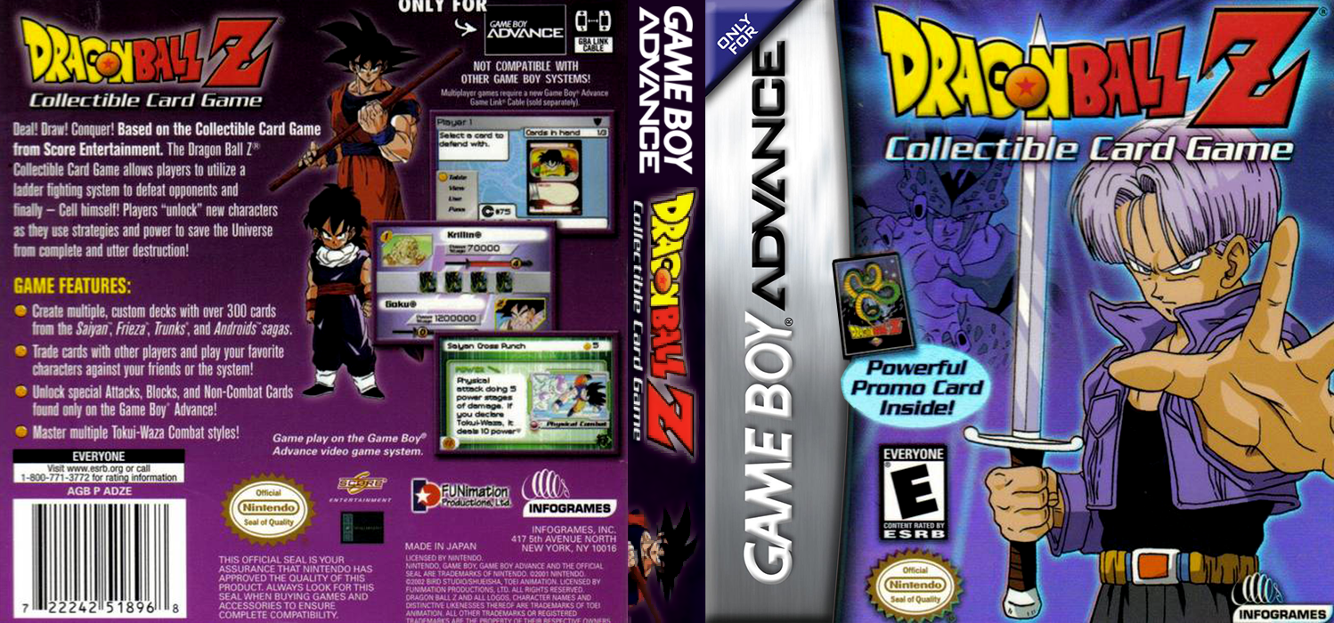 Dragon Ball Z Collectible Card Game — box-texture (US)