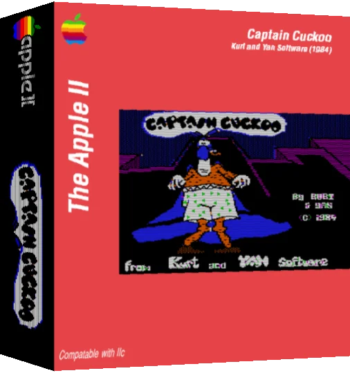 Captain Cuckoo — box-3D (US)