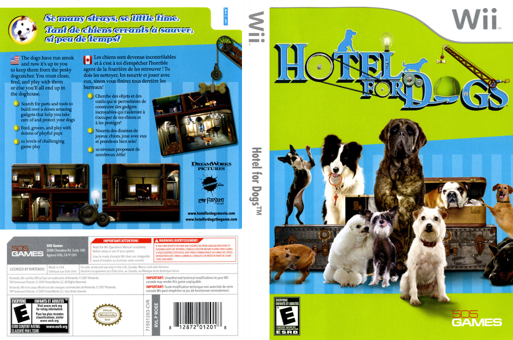 Hotel for Dogs — box-texture (US)