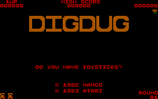 Dig Dug — sstitle (US)