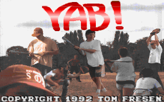 YAB! Baseball box art