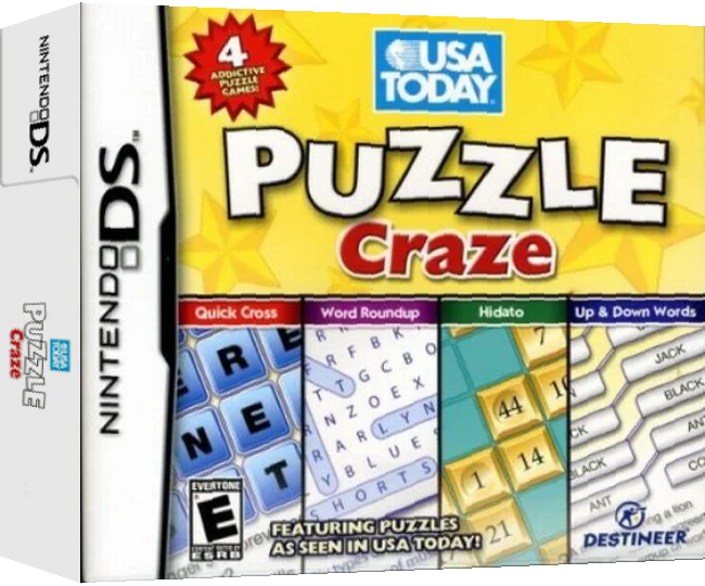 USA Today - Puzzle Craze — box-3D (US)
