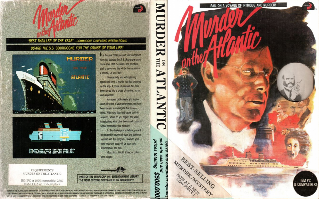 Murder On The Atlantic — box-texture (US)