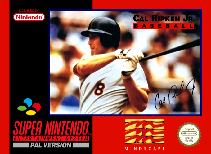 Cal Ripken Jr. Baseball — box-2D (EU)