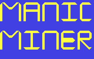 Manic Miner — sstitle (EU)