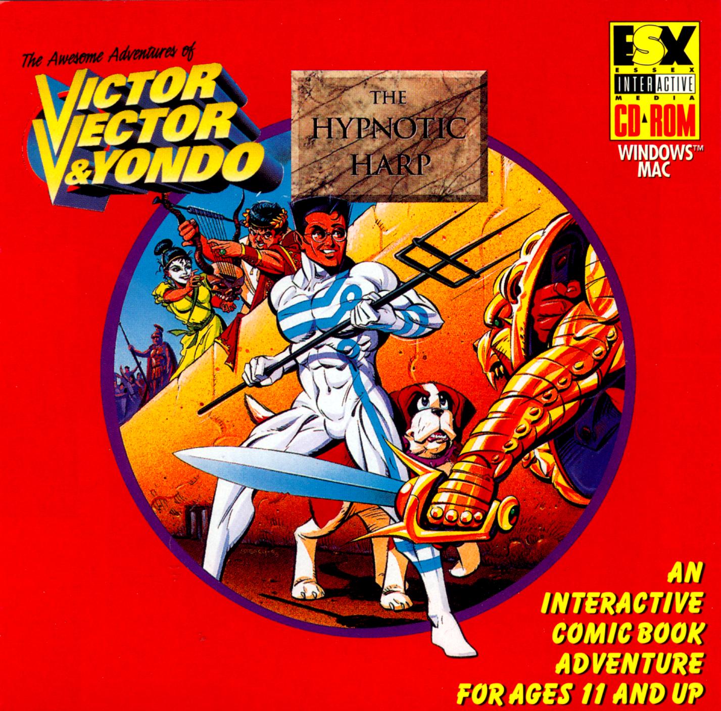 The Awesome Adventures of Victor Vector & Yondo: The Hypnotic Harp box art