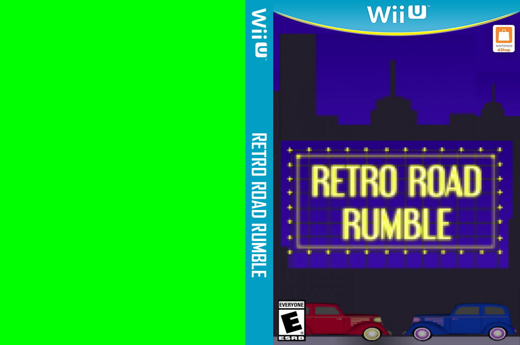 Retro Road Rumble — box-texture (US)
