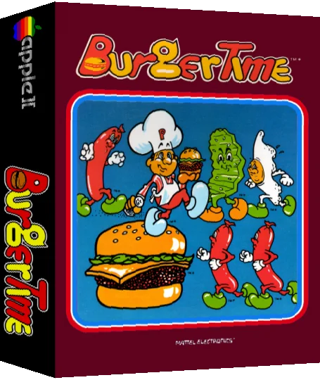 Burgertime — box-3D (US)