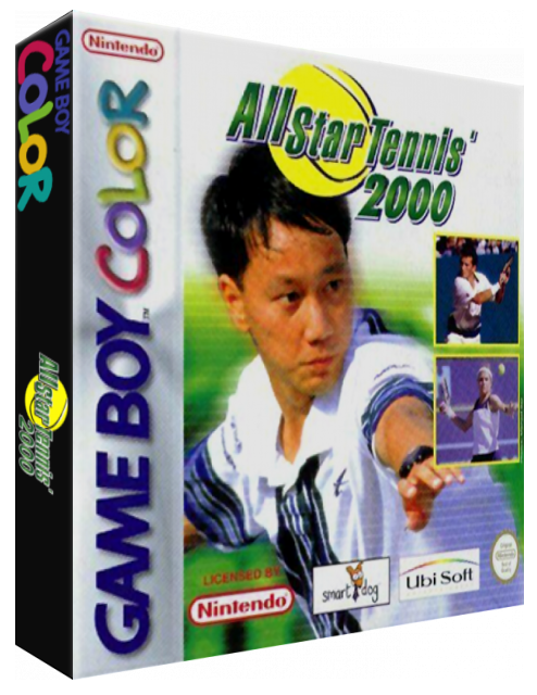 All Star Tennis 2000 — box-3D (EU)