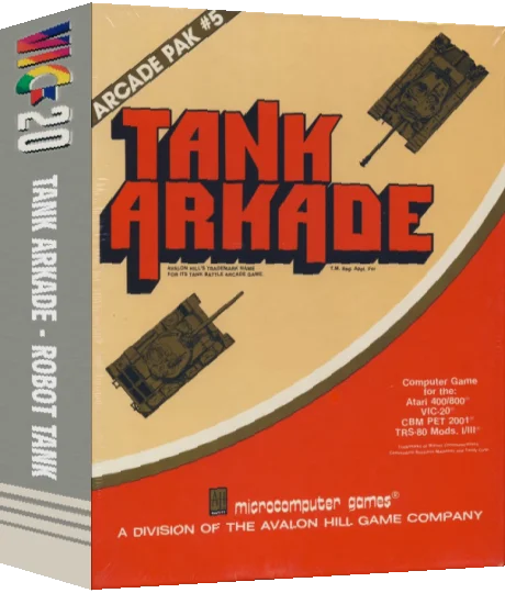 Tank Arkade - Robot Tank — box-3D (EU)