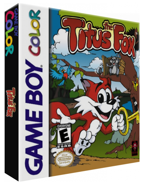 Titus the Fox — box-3D (US)