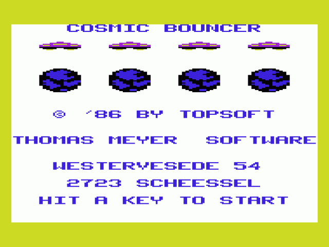 Cosmic Bouncer — sstitle (WOR)