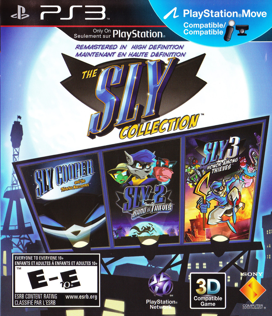 Sly Cooper Collection — box-2D (CA)
