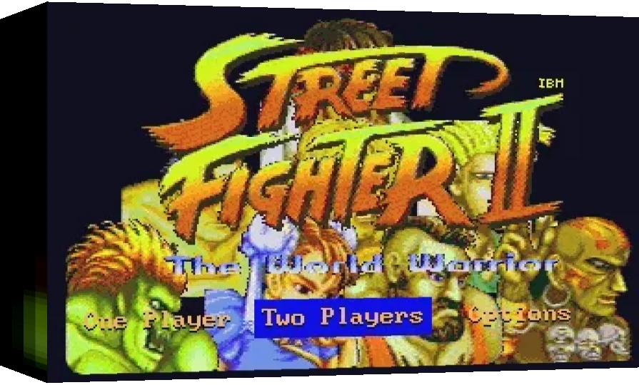 Street Fighter II The World Warrior — box-3D (WOR)