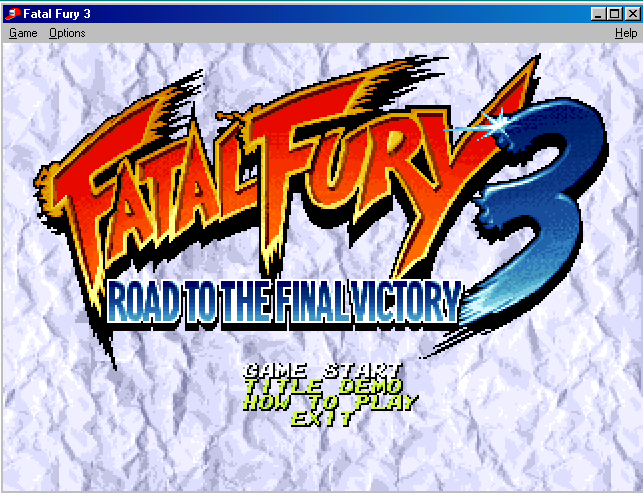 Fatal Fury 3: Road to the Final Victory — sstitle (WOR)