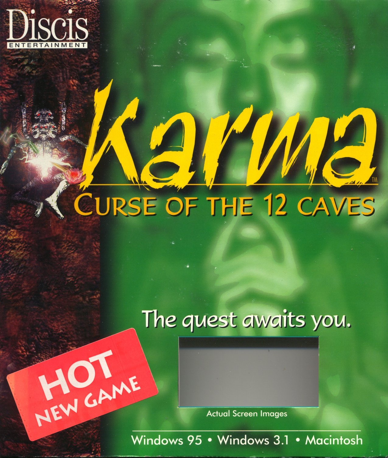Karma: Curse of the 12 Caves box art