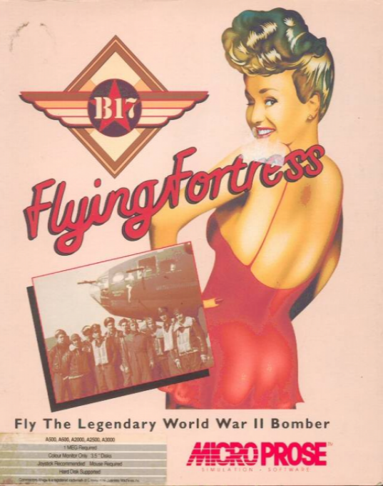 B17 Flying Fortress box art