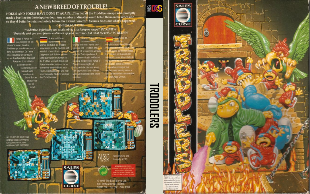 Troddlers — box-texture (EU)