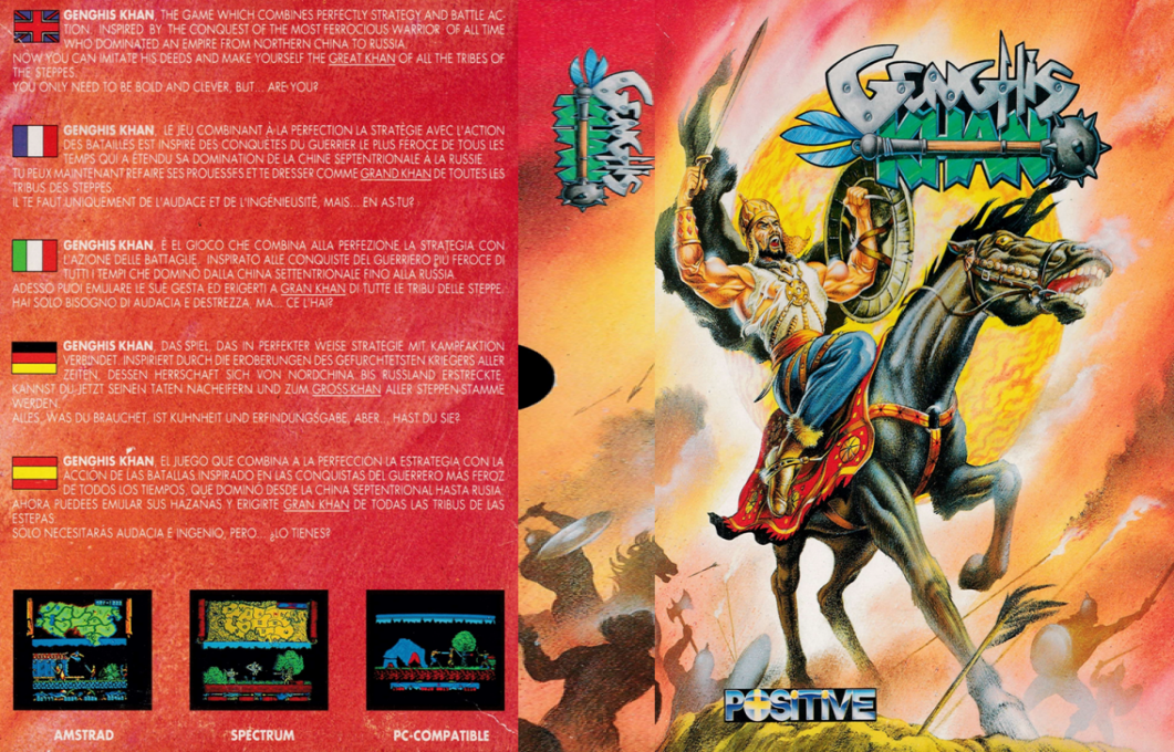 Genghis Khan — box-texture (EU)