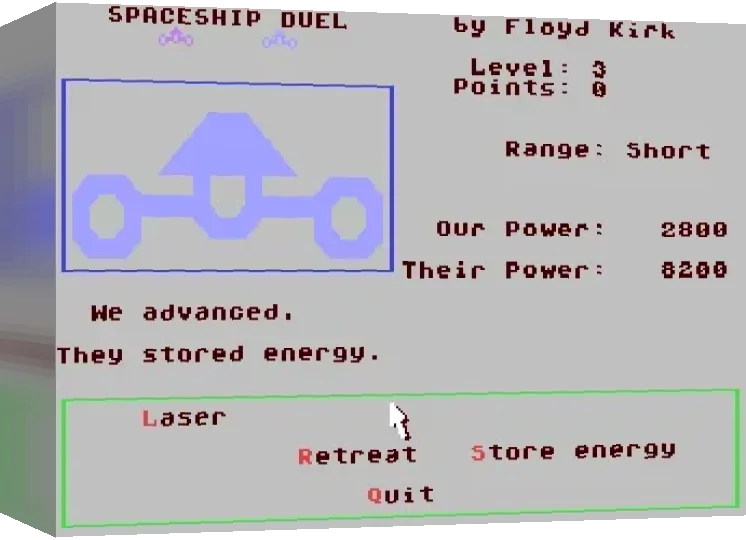 Spaceship Duel — box-3D (WOR)