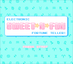 Electronic Sweet-N-Fun Fortune Teller — sstitle (WOR)