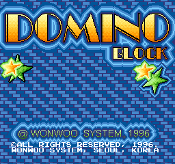 Domino Block — sstitle (WOR)
