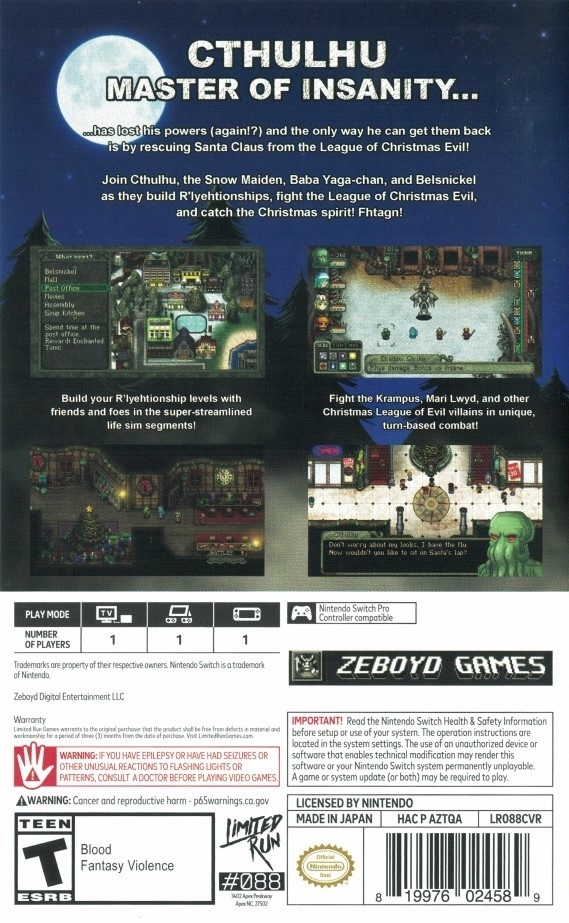 Cthulhu Saves Christmas — box-2D-back (US)