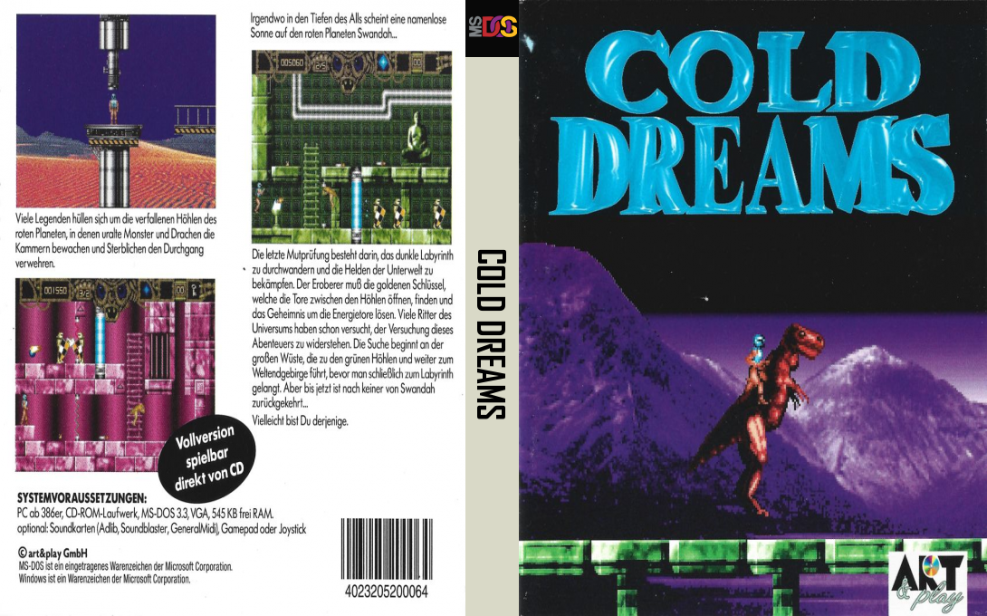 Cold Dreams — box-texture (EU)