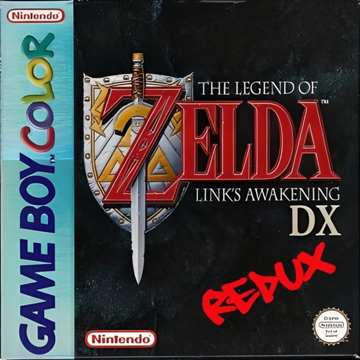 Link's Awakening Redux box art