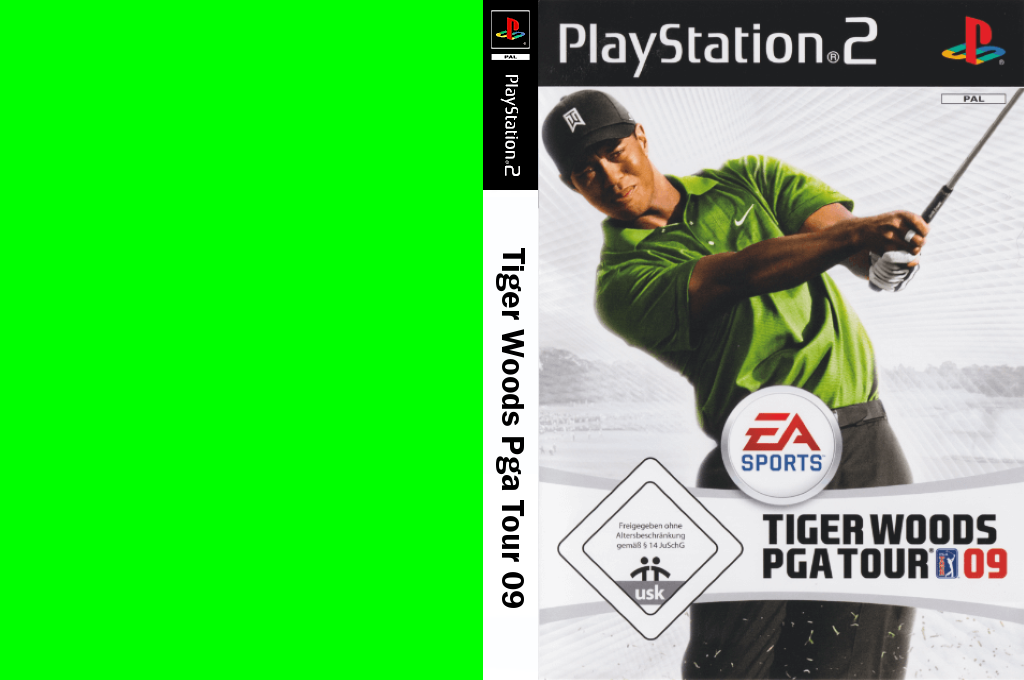 Tiger Woods Pga Tour 09 — box-texture (DE)