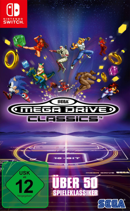 Sega Genesis/Mega Drive Classics — box-2D (DE)