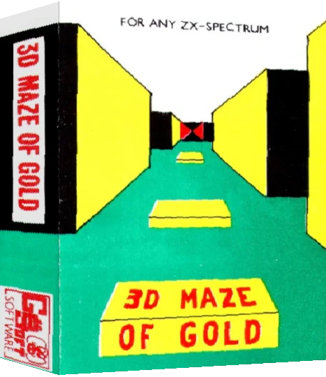3D Maze of Gold — box-3D (WOR)