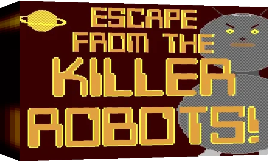 Escape from the Killer Robots! — box-3D (WOR)