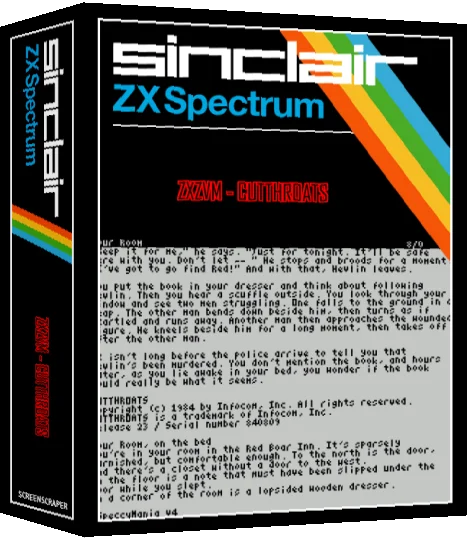 ZxZvm - Cutthroats — box-3D (SS)