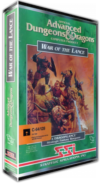 War Of The Lance — box-3D (US)