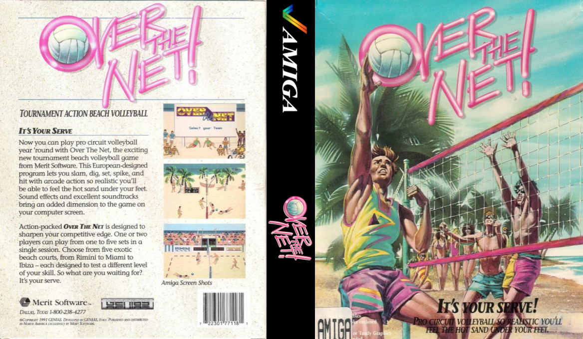 Over the Net — box-texture (US)